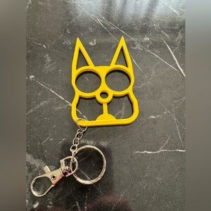 Self-Defense Cat Keychain